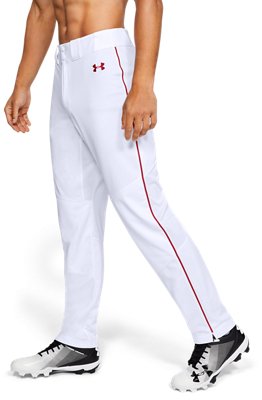 under armour men's white baseball pants