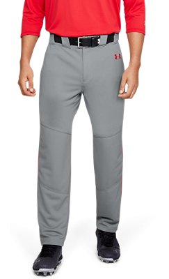 under armour grey baseball pants