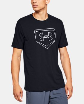 New Arrival Men's UA Plate Icon Short Sleeve Shirt 2 Colors Available $30