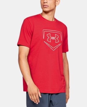 New Arrival Men's UA Plate Icon Short Sleeve Shirt $25