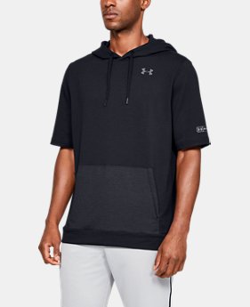 Men's UA Bullpen Short Sleeve Hoodie 3 Colors Available $70