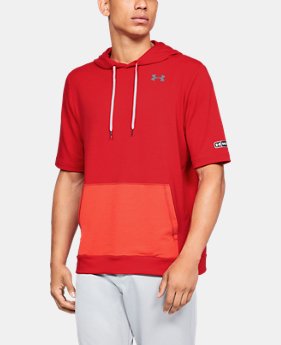 Men's UA Bullpen Short Sleeve Hoodie 3 Colors Available $55