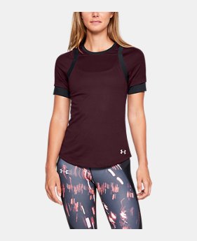 Women's UA HexDelta Short Sleeve 1 Color Available $55