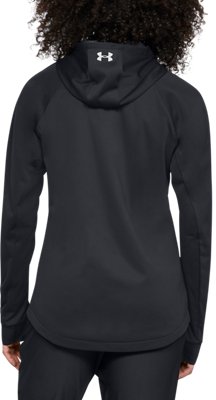 Women's ColdGear&reg; Reactor Run Anorak, Black, pdpMainDesktop image number 2