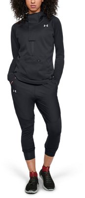 Women's ColdGear&reg; Reactor Run Anorak, Black, pdpMainDesktop image number 4