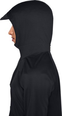 Women's ColdGear&reg; Reactor Run Anorak, Black, pdpMainDesktop image number 6