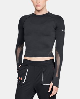 New Arrival Women's UA Perpetual Long Sleeve Mock 1 Color Available $90