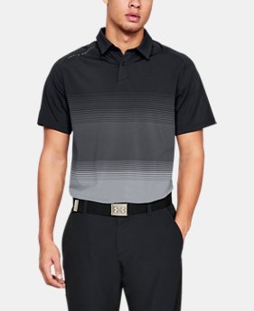 New Arrival Men's UA Microthread Gradient Polo 1 Color Available $80