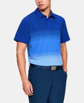 New Arrival Men's UA Microthread Gradient Polo 1 Color Available $95