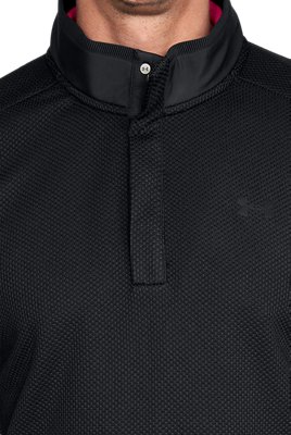 men's ua storm sweaterfleece snap mock