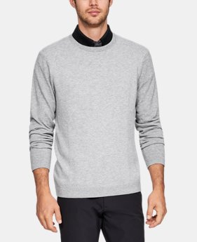 Best Seller Men's UA Threadborne Crew Sweater 5 Colors Available $120