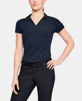 Women's UA Microthread Polo 1 Color Available $48.75