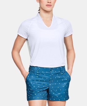 Women's UA Microthread Edge Polo 2 Colors Available $65