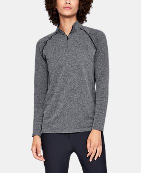 New Arrival Women's UA Vanish Seamless ¼ Zip 2 Colors Available $85