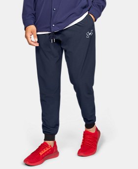 Men's UA Baseline Woven Joggers $75