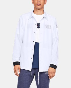 Men's UA Baseline Coaches Jacket 3 Colors Available $80