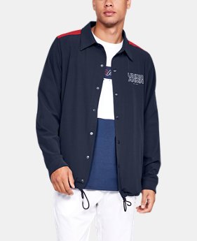 Men's UA Baseline Coaches Jacket 3 Colors Available $80