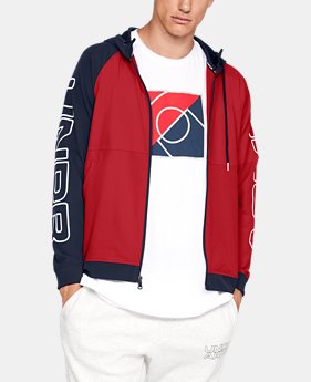 New Arrival Men's UA Baseline Woven Jacket 1 Color Available $85