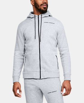 Men's UA Pursuit Microthread Full Zip Hoodie 1 Color Available $100