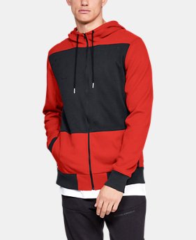 Men's UA Pursuit Microthread Full Zip Hoodie 5 Colors Available $100
