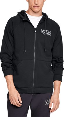 under armour men's baseline full zip hoodie