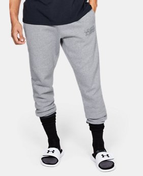 New Arrival Men's UA Baseline Fleece Joggers 4 Colors Available $65