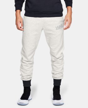 New Arrival Men's UA Baseline Fleece Joggers 2 Colors Available $65