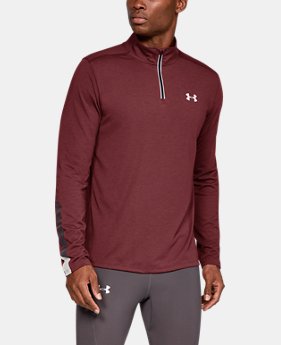 New Arrival Men's UA Streaker Novelty ¼ Zip 1 Color Available $60