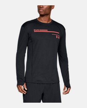 Men's UA Microthread Graphic Long Sleeve $40