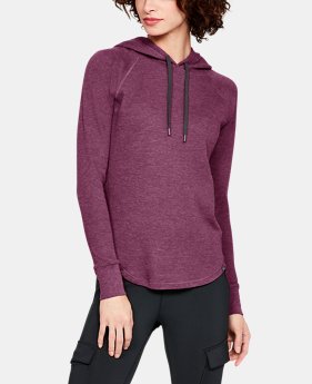 Women's UA Waffle Hoodie 4 Colors Available $50