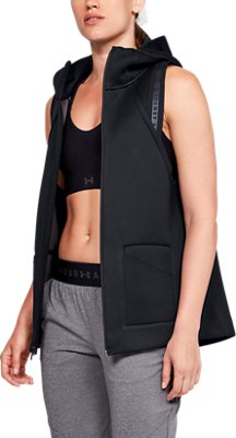 under armour black women's vest