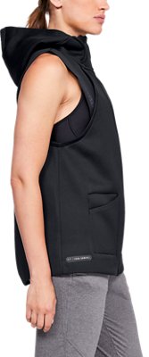 under armour black women's vest