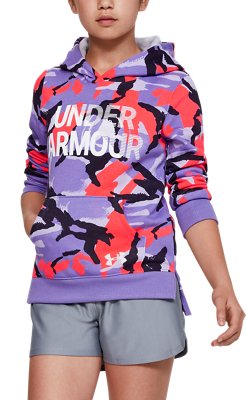 girls under armour fleece hoodie