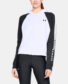 Women's UA Rival Fleece Full Zip Hoodie 7 Colors Available $70