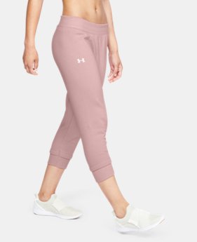 Women's UA Rival Fleece Crop 3 Colors Available $40