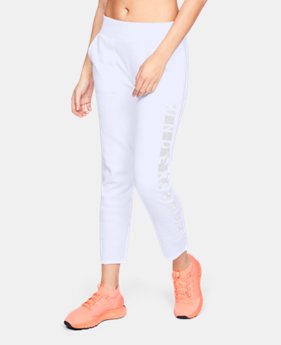 Women's UA Rival Fleece Pants LIMITED TIME ONLY 1 Color Available $29.99