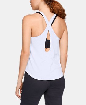 New Arrival Women's UA Pindot Open Back Tank 3 Colors Available $30