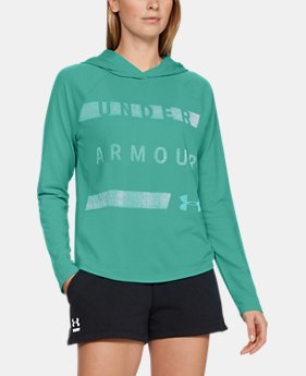 Women's UA Pindot Hoodie-Graphic 1 Color Available $45