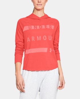 Women's UA Pindot Hoodie-Graphic 2 Colors Available $55