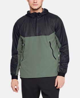 Men's UA Unstoppable GORE® WINDSTOPPER® ½ Zip Windbreaker 1 Color Available $71.99