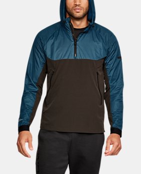 New Arrival Men's UA Unstoppable GORE® WINDSTOPPER® ½ Zip Windbreaker 2 Colors $119.99