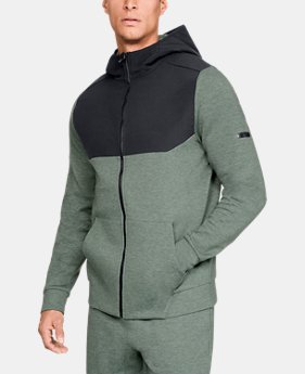 Men's UA Unstoppable Knit Full Zip Hoodie 5 Colors Available $47.99 to $59.99