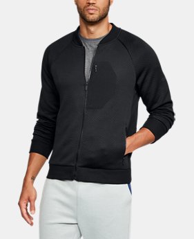 New Arrival Men's UA Unstoppable Textured Jacket 1 Color $99.99