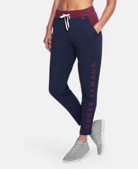 Women's UA Unstoppable World's Greatest Knit Sweat Pants 1 Color Available $56.99