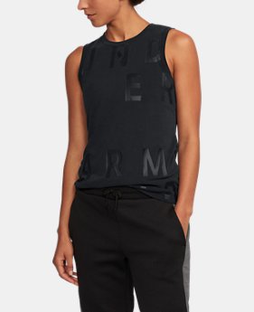 Women's UA Unstoppable Graphic Tank 1 Color $32.99