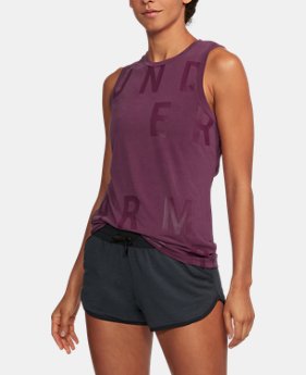 Women's UA Unstoppable Graphic Tank 1 Color $35