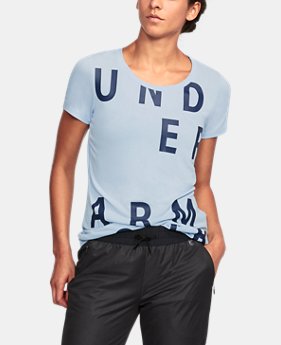 Women's UA Unstoppable Graphic T-Shirt 1 Color $40