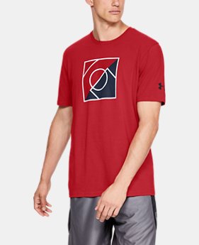 New Arrival Men's UA Top of the Key Short Sleeve Shirt 1 Color Available $24.99