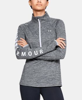 New Arrival Women's ColdGear® Armour Graphic ½ Zip 4 Colors Available $80