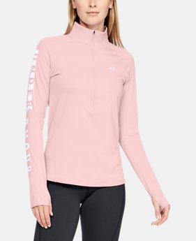 New Arrival Women's ColdGear® Armour Graphic ½ Zip 1 Color Available $65